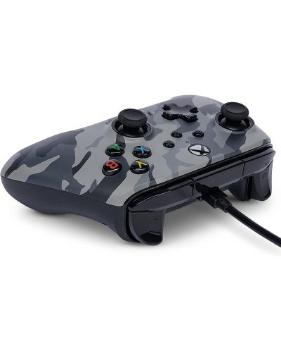 Controller PowerA - Enhanced, cu fir, pentru Xbox One/Series X/S, Arctic Camo - 5